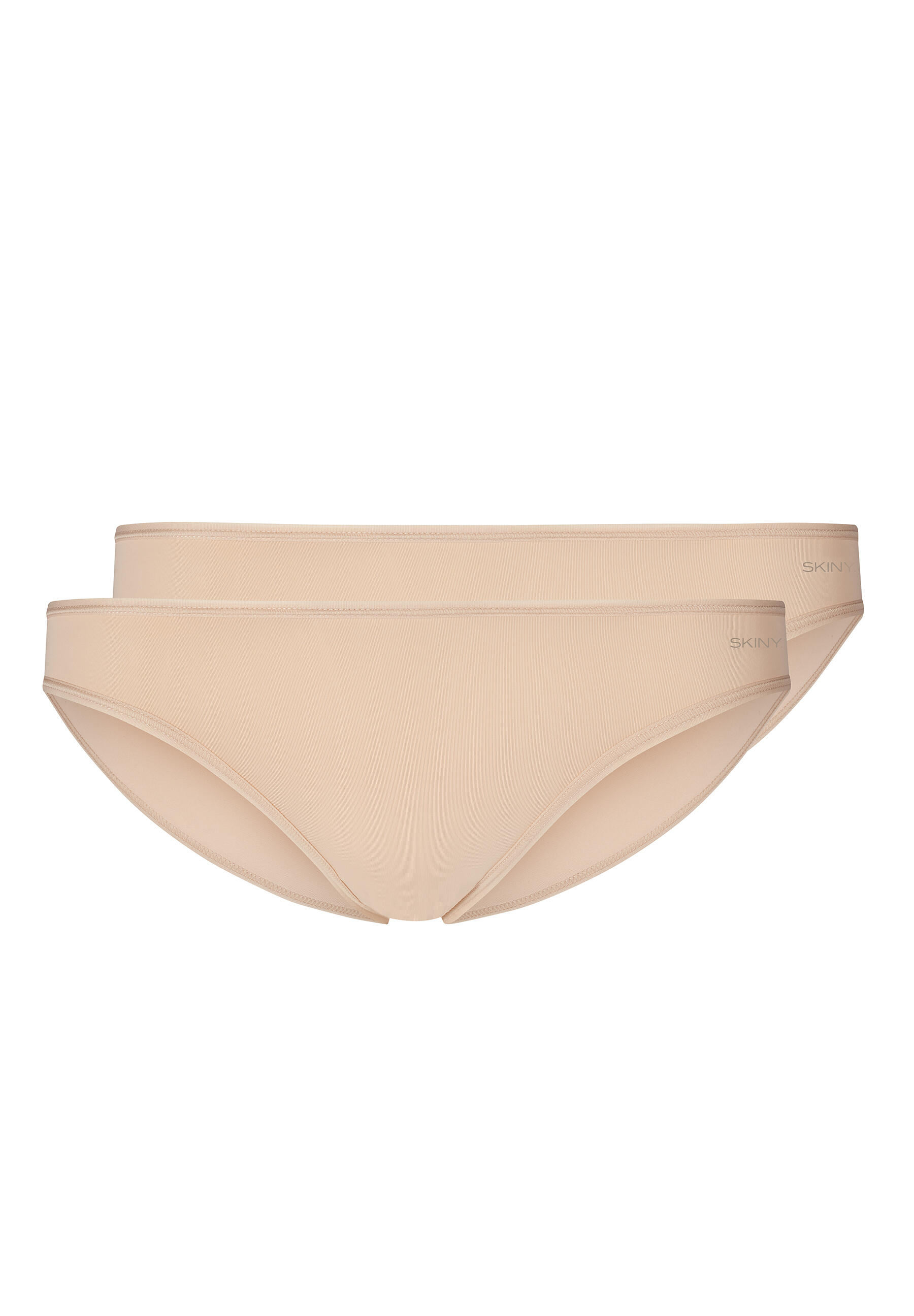 SKINY - Skiny Damen Rio Slip 2er Pack Micro Advantage beige - Gr. - 42 von SKINY
