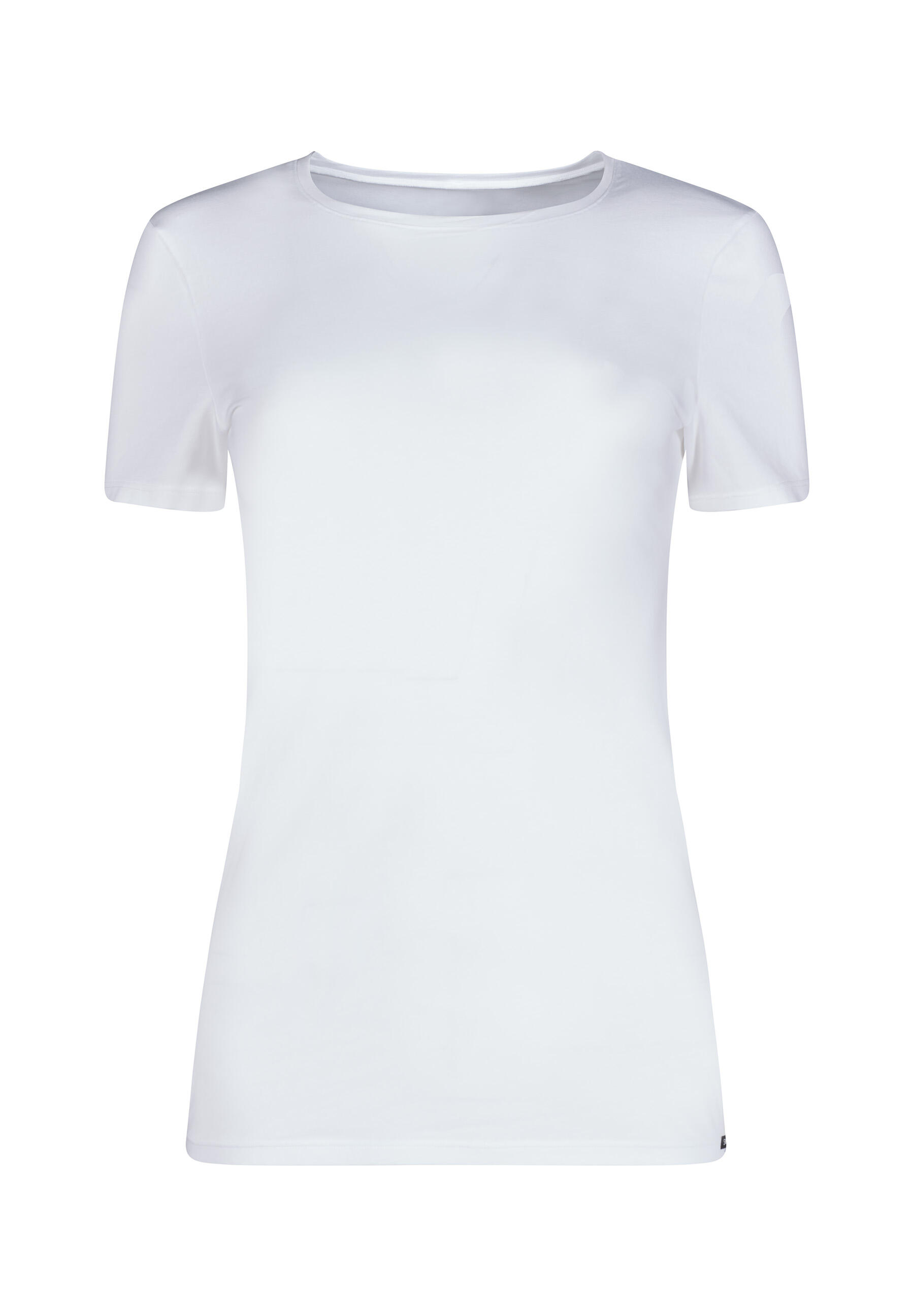 SKINY - Skiny Damen Shirt kurzarm Cotton Essentials white - Gr. - 38 von SKINY