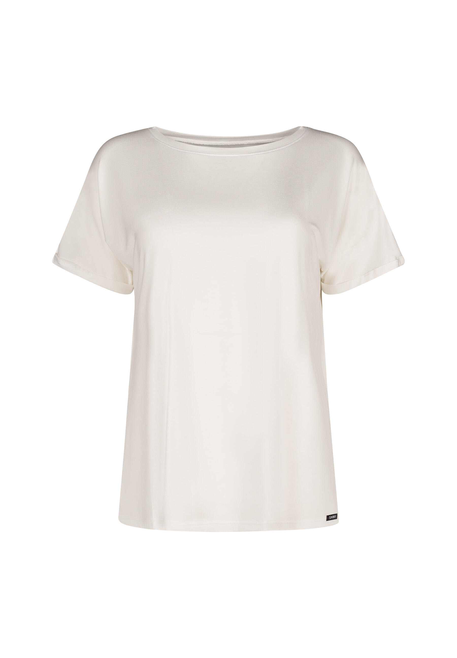 SKINY - Skiny Damen Shirt kurzarm Night In Mix & Match ivory - Gr. - 42 von SKINY