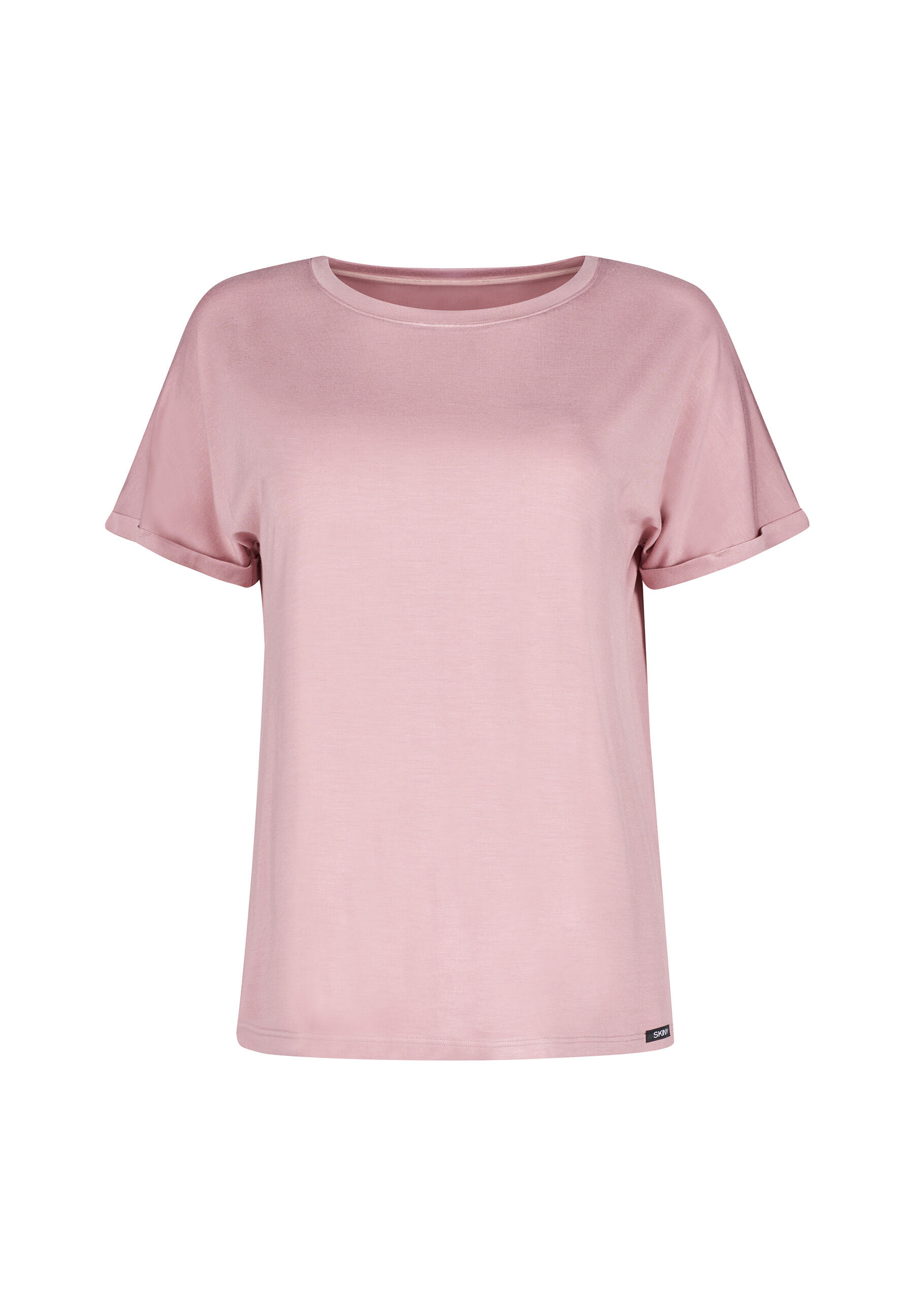 SKINY - Skiny Damen Shirt kurzarm Night In Mix & Match woodrose - Gr. - 36 von SKINY