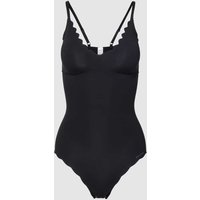 Skiny Body mit Muschelsaum in Black, Größe 38 Skiny Body mit Muschelsaum in Black, Größe 38 von SKINY