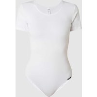 Skiny Body mit kurzem Arm in Weiss, Größe 36 von SKINY