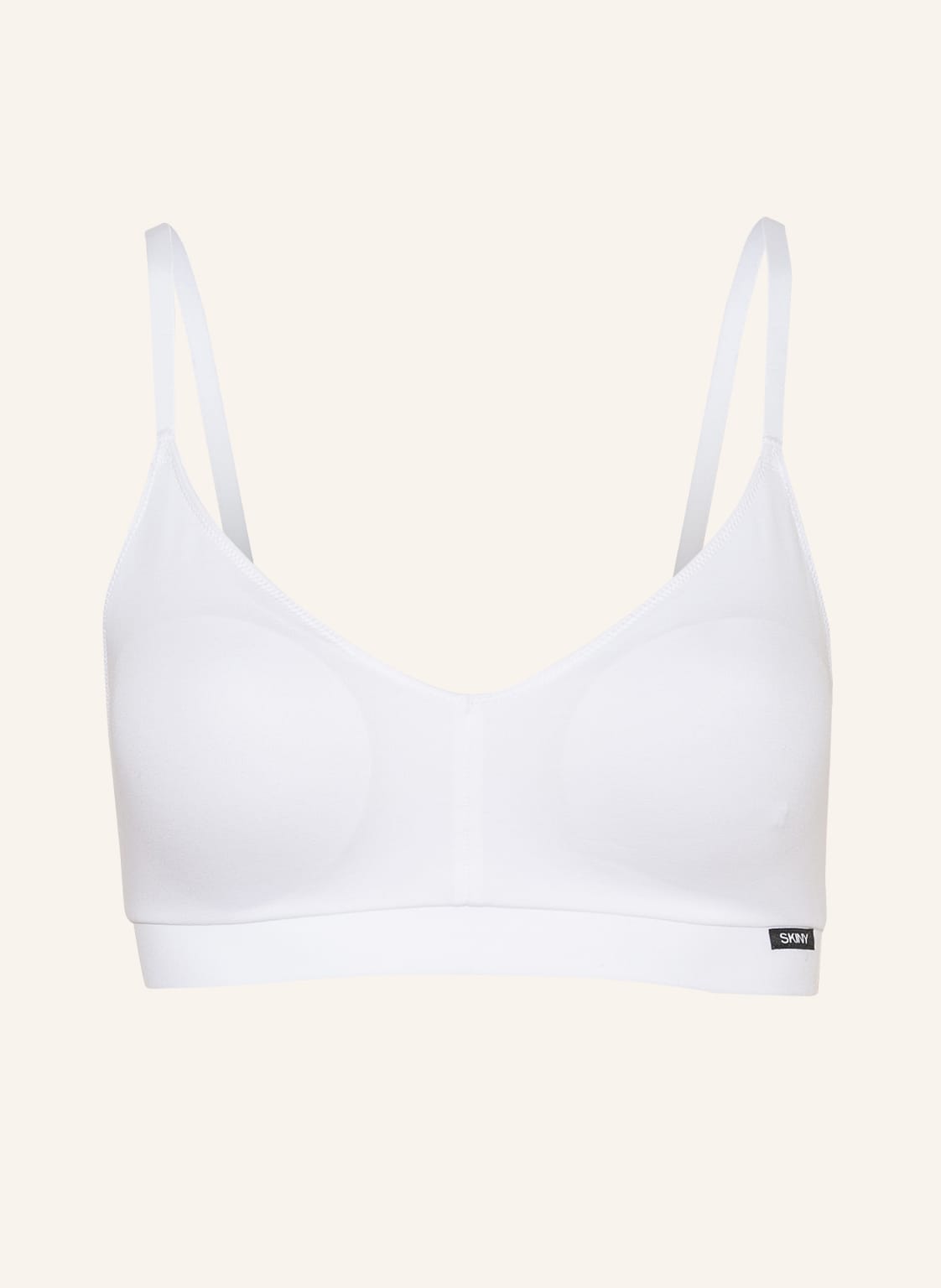 Skiny Bustier Every Day In Cotton Essentials weiss von SKINY