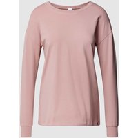 Skiny Longsleeve mit Label-Patch Modell 'Every Night' in Rose, Größe 40 von SKINY