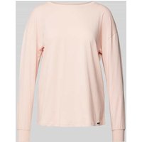 Skiny Longsleeve mit Label-Patch Modell 'Every Night' in Rose, Größe 42 von SKINY