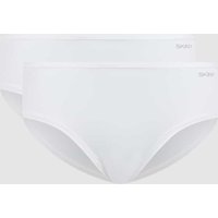 Skiny Panty aus Mikrofaser im 2er-Pack Modell 'Advantage Micro' in Weiss, Größe 38 von SKINY