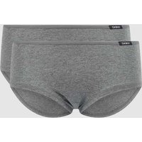 Skiny Panty im 2er-Pack in Anthrazit Melange, Größe 36 von SKINY