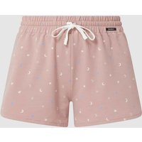 Skiny Pyjama-Hose mit Stern-Prints Modell 'Night In' in Rose, Größe 38 von SKINY