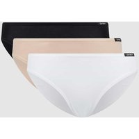 Skiny Slip mit Stretch-Anteil im 3er-Pack in Beige, Größe 42 von SKINY