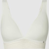 Skiny Soft-BH mit Spitze in Ecru, Größe 75/B von SKINY