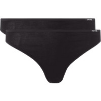 Skiny String im 2er-Pack in Black, Größe 40 von SKINY