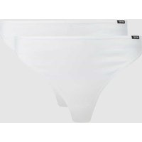 Skiny String im 2er-Pack in Weiss, Größe 42 von SKINY