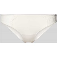 Skiny String mit Spitzenbesatz in Offwhite, Größe 38 von SKINY