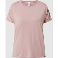 Skiny T-Shirt aus Viskose-Elasthan-Mix Modell 'Every Night In' in Rose, Größe 36 von SKINY