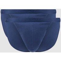 Skiny Tangaslip im 2er-Pack in Marine, Größe S von SKINY