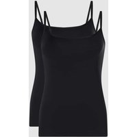 Skiny Top aus Mikrofaser im 2er-Pack Modell 'Advantage Micro' in Black, Größe 36 Skiny Top aus Mikrofaser im 2er-Pack Modell 'Advantage Micro' in Black, Größe 36 von SKINY