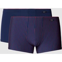 Skiny Trunks mit Label-Patch im 2er-Pack in Marine, Größe L von SKINY