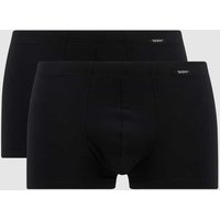 Skiny Trunks mit Stretch-Anteil im 2er-Pack Modell 'Advantage Men' in Black, Größe L von SKINY