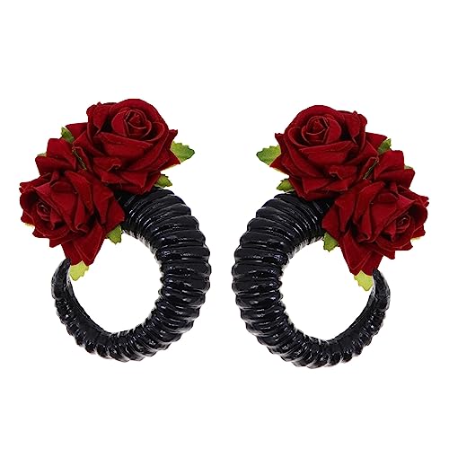 SKISUNO Festival Stirnband Halloween Gothic Haarband Dekorative Kopfschmuck Requisiten Fotoaccessoires Partytrinket Leicht Zu Tragen von SKISUNO