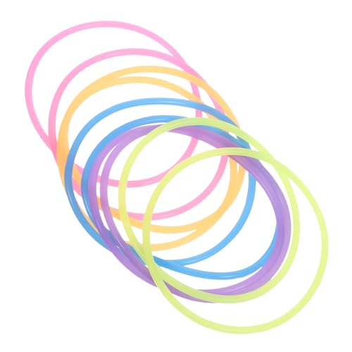 SKISUNO 10stücke Silikon Armbänder Leuchtend Dunkel Party Armbänder Glow in The Dark Silikon Bänder von SKISUNO