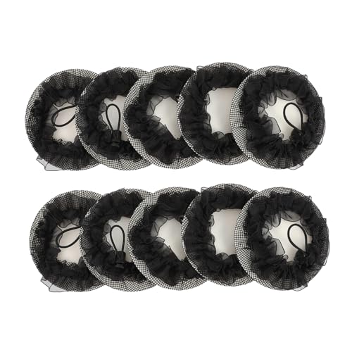 SKISUNO 10stücke Ballett-haarnetz Elastische Duttabdeckung Haar Net Haar Snood Für Frauen Mit Blumen Design Für Tanzen Und Alltag SKISUNO 10stücke Ballett-haarnetz Elastische Duttabdeckung Haar Net Haar Snood Für Frauen Mit Blumen Design Für Tanzen Und Alltag von SKISUNO
