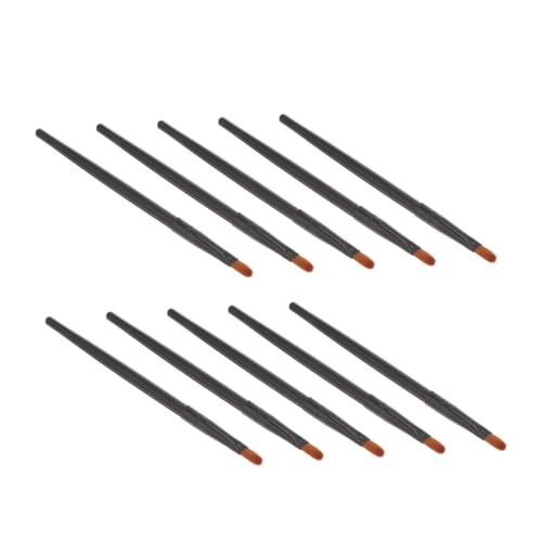 SKISUNO 10stücke Teiliges Augen-make-up-pinsel Mit Holzgriff Präzise Anwendung Für Lidschatten Concealer Und Lippenfarbe Beauty-tool Für von SKISUNO