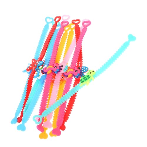 SKISUNO 12stücke Cartoon-armbänder Einstellbar Meerestier-armbänder Süße Für Partys Verstellbare Armbandgeschenke Armbandzubehör von SKISUNO