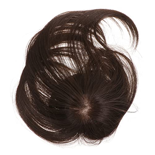 SKISUNO 1stück Clip Haar Extensions Französische Haarschnitte Unsichtbare Hochtemperatur-synthetik Für Damen Kaltbraun Einfach Zu Tragen Für Jeden Gesichtsform von SKISUNO
