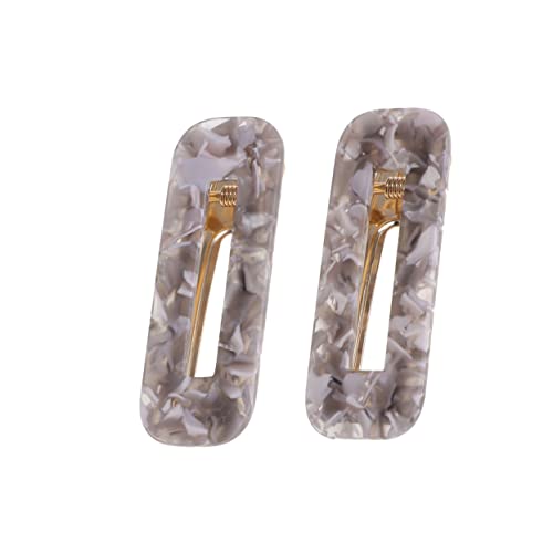 SKISUNO 2 Stück Leopard-muster Haarclips Quadratische Haarspangen Für Damen Frauen Und Mädchen Aus Kunststoff Einfach Zu Befestigen SKISUNO 2 Stück Leopard-muster Haarclips Quadratische Haarspangen Für Damen Frauen Und Mädchen Aus Kunststoff Einfach Zu Befestigen von SKISUNO