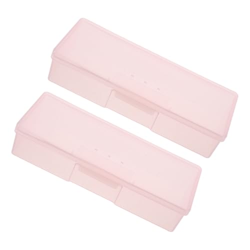SKISUNO 2 Stück Nagel Organizer Aufbewahrungsbox Groß Stauraum Nagelwerkzeug Sortierbox Für Maniküre Zubehör Zuhause Und Reise Elegant Robust Pflege von SKISUNO