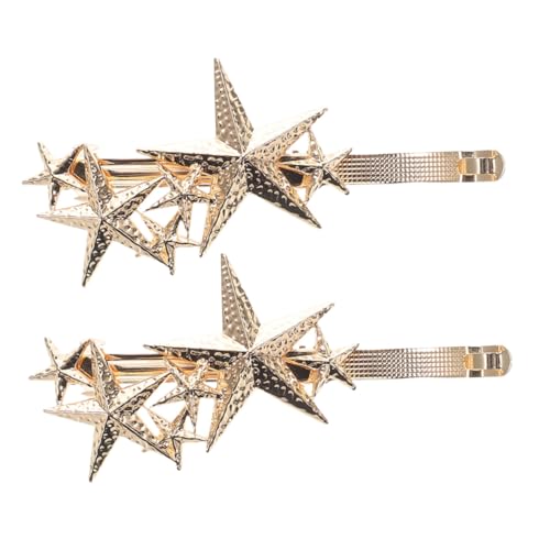 SKISUNO 2 Stück Unregelmäßige Stern haarklammern aus Langlebiger Legierung Modische Haarnadeln für Damen Vielseitig für Haarlängen Leichte Haarschmuck accessoires für Alltag und Hochzeit SKISUNO 2 Stück Unregelmäßige Stern haarklammern aus Langlebiger Legierung Modische Haarnadeln für Damen Vielseitig für Haarlängen Leichte Haarschmuck accessoires für Alltag und Hochzeit von SKISUNO