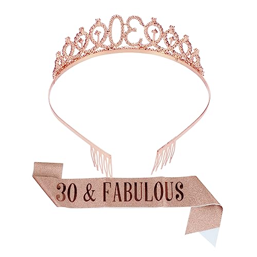 SKISUNO 2 Teiliges Set Goldene Papierkrone Für Kindergeburtstagsfeiern Kreatives Basteln Mit Etikette Gürtel Für Ein Unvergessliches Geburtstagsgeschenk Für Frauen Und ädchen von SKISUNO