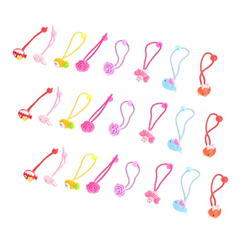 SKISUNO 24stücke Haarband Für Mädchen Elastische Haargummis Cartoon Design Passend Zu Outfits Für Partys Geburtstage Junge Mädchen Kleinkinder von SKISUNO
