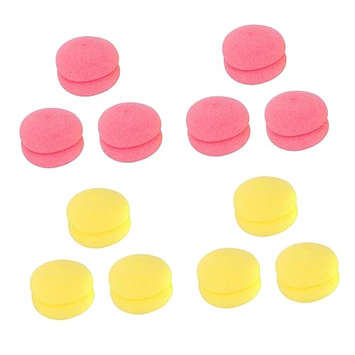 SKISUNO 2packung Pack Haarstyling-tool Lockenwickler-schwamm Haarschwammrolle Für Frauen Pilz-lockenball Friseurwerkzeuge Heimwerken Leicht Und Langlebig Haarverletzung von SKISUNO