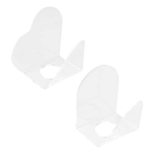 SKISUNO 2Stücke Transparente Makeup Paletten für Foundation Lidschatten Cremes und Puder und Leichtes Make Up Werkzeug für Farbkreationen von SKISUNO