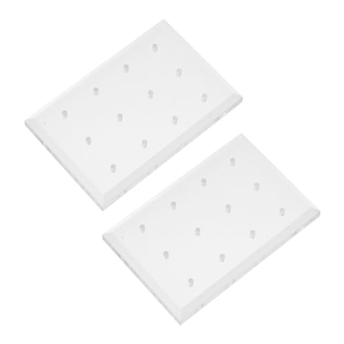 SKISUNO 2stücke Behälter Für Nagelbohrer-zubehör Organizer Für Nagelbohrer-zubehör Präsentationsregal Für Schleifköpfe Einfacher Schleifkopfhalter Praktisches Präsentationsregal Für Nagels von SKISUNO