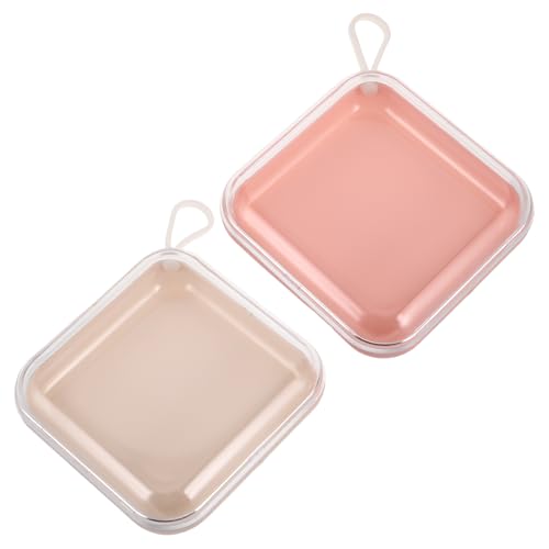 SKISUNO 2stücke Nagel-aufbewahrungsbox Mit Fächern Für Press--nails Kunstnagel-organizer-box Zum Aufbewahren Von Nagelutensilien Nagelbox Als Drücken--nagel-container Leicht Für Profession von SKISUNO