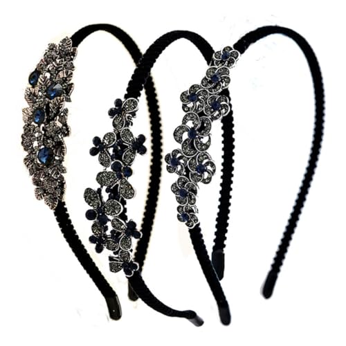 SKISUNO 3 Stück Teiliges Klassisches Haarschmuck Eleganten Chinesischen Blumen designs Stilvolle Damen Haarreifen Langlebig Modisch für Alltag Partys und Festliche Anlässe von SKISUNO