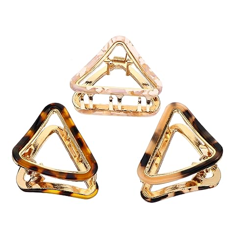 SKISUNO 3 Stücke Mädchen Haarklickclips Retro Haar Fangen Klemm Frauen Barrette Klemmen von SKISUNO