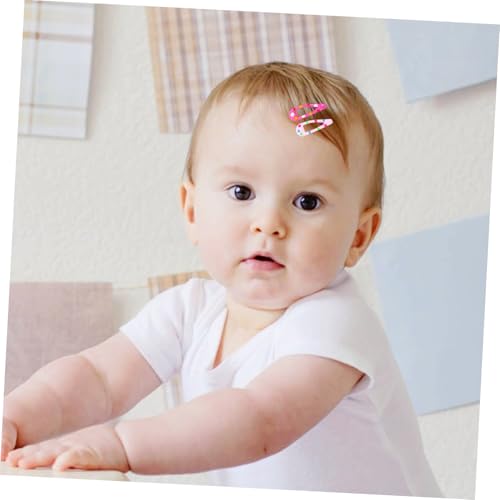 SKISUNO 30 Stück Teiliges Bunte Haarklammern für Mädchen Niedliche Kleine clips in Herz Tropfen Sternform Leichte Dekorative Haarspangen für Sicheren bei und Seitenscheitel von SKISUNO