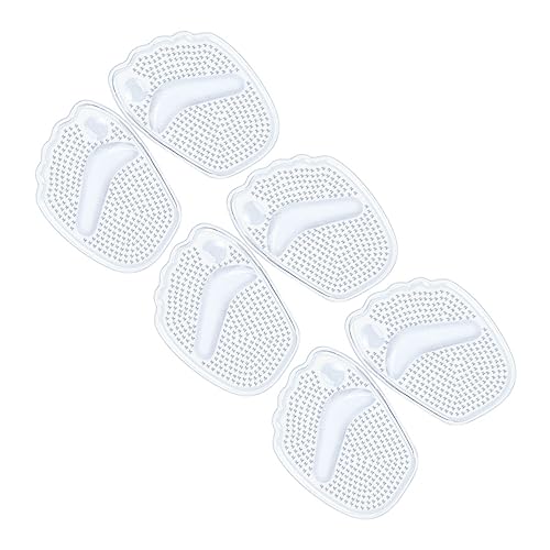 SKISUNO 3Paare Rutschfeste Vorfußpolster für High Heels Selbstklebende Einlegesohlen mit Gel für Damen -funktion Geeignet für Verschiedene Schuharten von SKISUNO