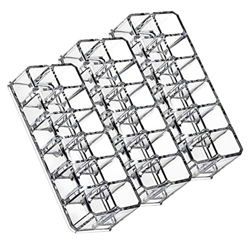 SKISUNO 3stücke Lippenstift Organizer Slot-halter Für Schreibtisch Haushaltsaufbewahrung Für Lippenstifte Und Lipgloss Stilvolles Design Für Schlafzimmer Und Büro von SKISUNO