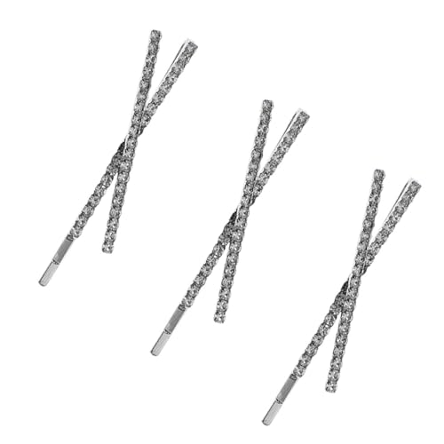 SKISUNO 3stücke Strass-haarnadeln Mit -haarspangen Für Damen Und Strass-haarnadel-dekore Für Hochzeit Und Alltag von SKISUNO