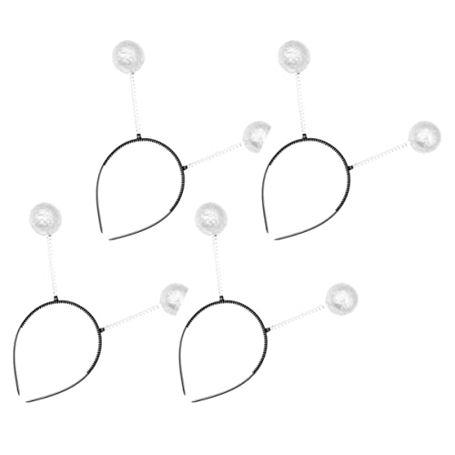 SKISUNO 4 Stücke Lustige Party Haare Trägt Zarte Mädchen Schadkleid Cosplay Haarbänder von SKISUNO