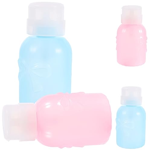 SKISUNO Tragbare Spender Für Make-up-entferner 4 Stück 250 Ml Quetschflaschen Verschließbare Pumpe Für Make-up-entferner SKISUNO Tragbare Spender Für Make-up-entferner 4 Stück 250 Ml Quetschflaschen Verschließbare Pumpe Für Make-up-entferner von SKISUNO