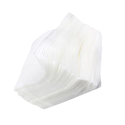 SKISUNO 500stücke Baumwoll-make-up-entfernungstücher Einweg-reinigungstücher Für Schönheitssalons Make-up-entferner-tücher Für Frauen Zum Entfernen Von Gesichts-make-up Und Nagellack von SKISUNO