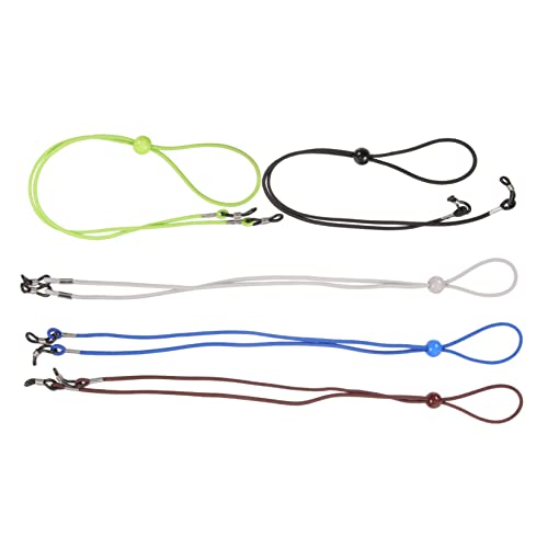 SKISUNO 5stücke Brillenhalter Halskette Brillenband Brillenzubehör Brillenbänder Für Brillenbänder Brillenband Für Damen Brillenketten Brillenhalter Lesebrillen Sonnenbrillen von SKISUNO