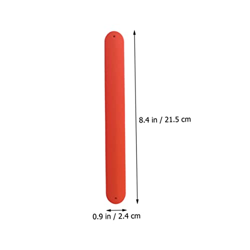 SKISUNO 6 Stück Teiliges Silikon Schnapparmband Slap Armbänder Robust Hautfreundlich Party Mitgebsel Geburtstag Halloween Weihnachten Ostern von SKISUNO