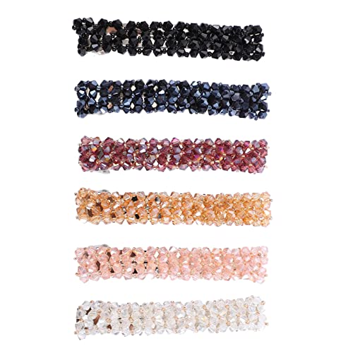 SKISUNO 6stücke Teiliges Wasserfeste Kristall-haarclips Für Frauen Stilvolle Haarschmuck-klammern Leichte Und Praktische Haarklammern Für Haararten Für Jeden Anlass SKISUNO 6stücke Teiliges Wasserfeste Kristall-haarclips Für Frauen Stilvolle Haarschmuck-klammern Leichte Und Praktische Haarklammern Für Haararten Für Jeden Anlass von SKISUNO