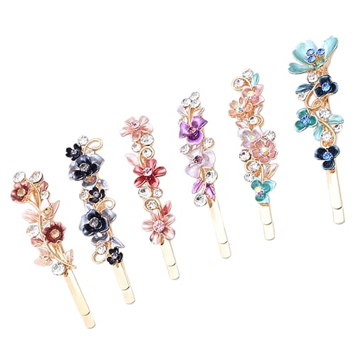 SKISUNO Modische Haarspange Mit Blumen-design Im Vintage-stil Strasssteine für Frauen Haar-accessoires SKISUNO Modische Haarspange Mit Blumen-design Im Vintage-stil Strasssteine für Frauen Haar-accessoires von SKISUNO